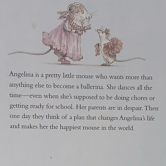 Angelina Ballerina hardback book by Katharine Holabird - Picture 2 of 5